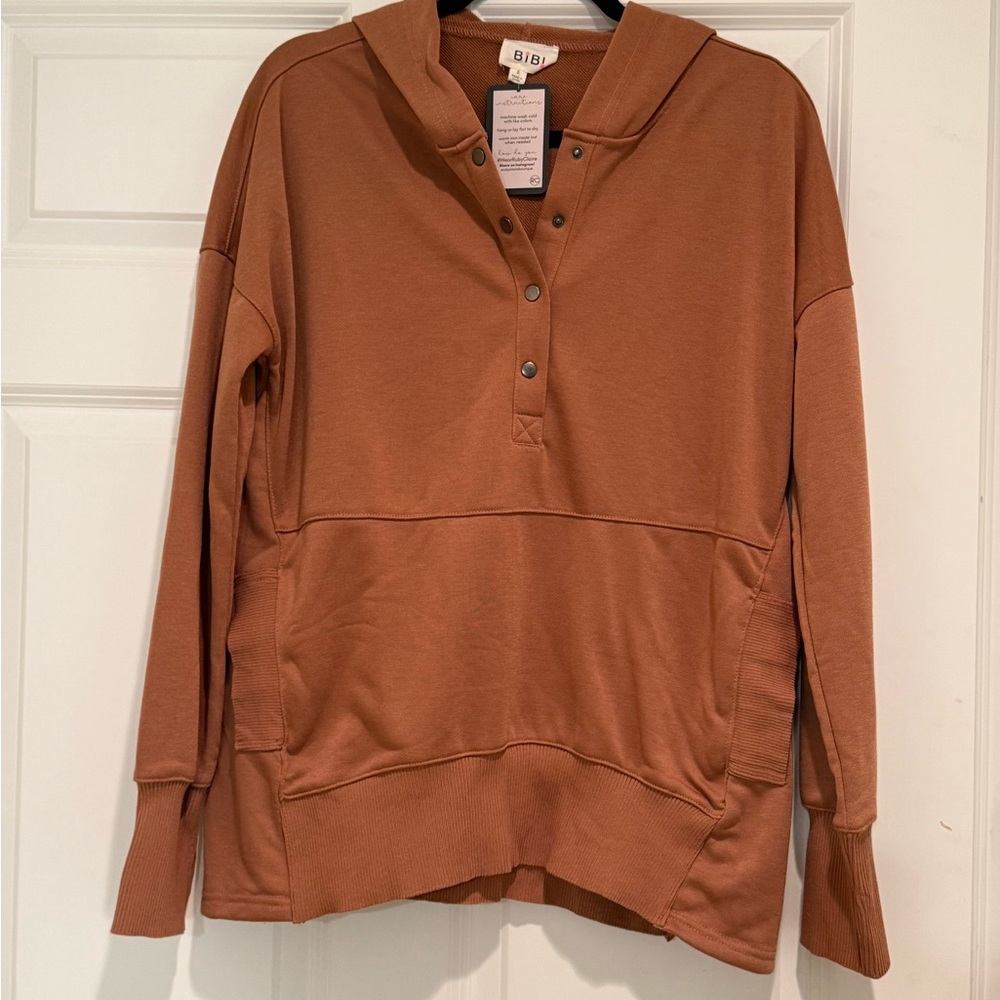 BiBi Women's Hoodie Sweatshirt NWT